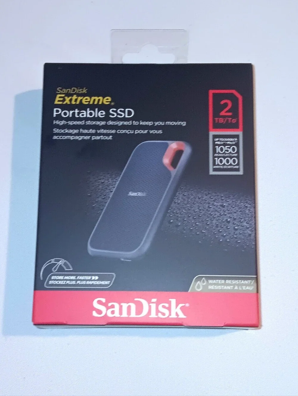 SanDisk Extreme 2TB Portable External SSD Card